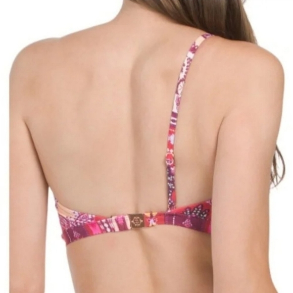 Nanette Lepore Aster Boho One Shoulder Bikini Size 6 - Picture 2 of 16